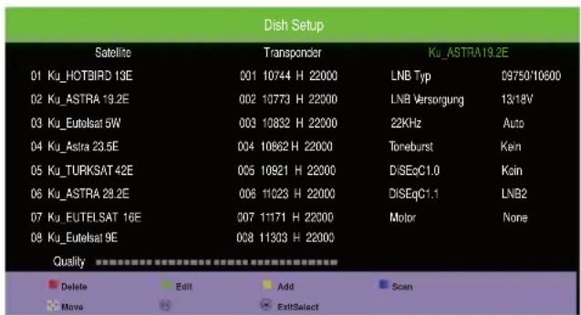 Caratec Vision CAV240XDB - Satellite Configuration - 1