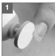HOMEDICS MAN3023A - Nagelborstel - 1