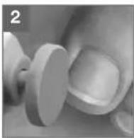 HOMEDICS MAN3023A - Nagelborste - 2