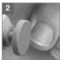 HOMEDICS MAN3023A - Nagelborstel - 2