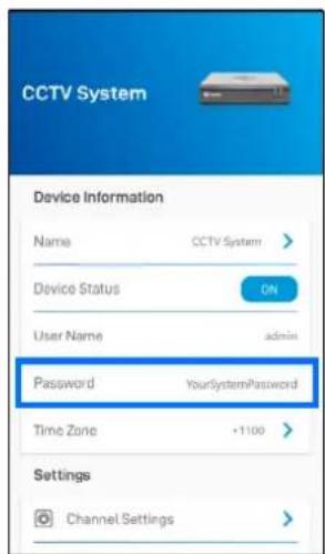 SWANN SONVK650KH4S4 - TROUVER VOTRE MOT DE PASSE DVR/NVR - 4