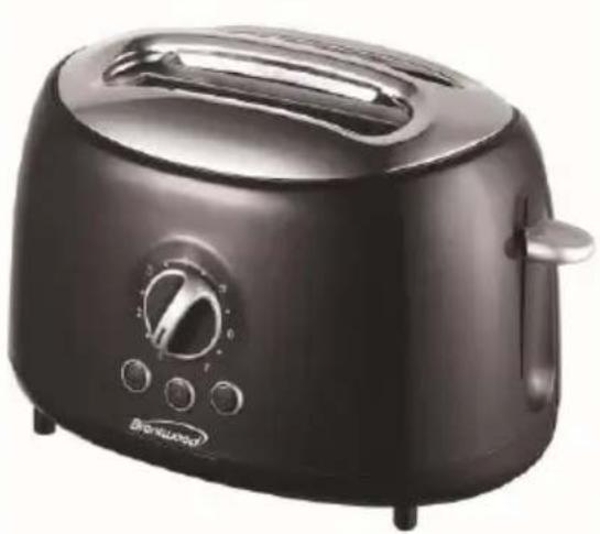 Brentwood TS270BL - SLICE TOASTER TOSTADORA DE 2 REBANADAS 2 GRILLE-PAIN TRANCHES - 1