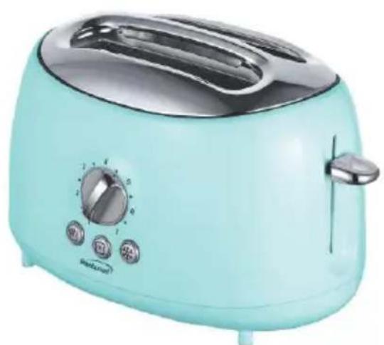 Brentwood TS270BL - SLICE TOASTER TOSTADORA DE 2 REBANADAS 2 GRILLE-PAIN TRANCHES - 2