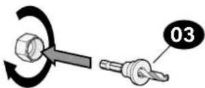 SANUS MFIWG1 - CUT HOLES·COUPER LES TROUS - 2