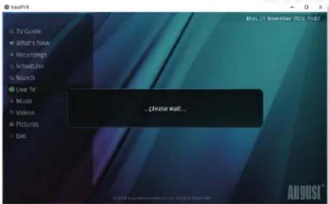August DVBT202 - Utilisation du logiciel next PVR client - 2