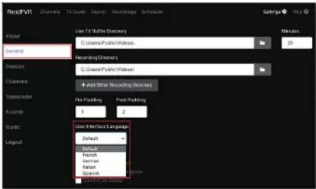 August DVBT202 - Choix de la langue - 2
