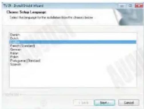 August DVBT210 - Installation du logiciel - 10