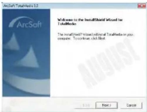 August DVBT210 - Installation du logiciel - 3