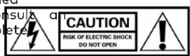 Crestron DMNVX351 - WARNING: - 1