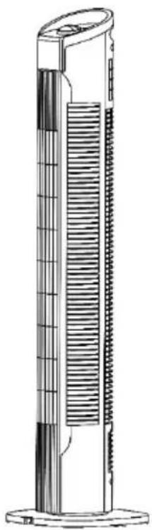 Be Cool BC78TUST2201 - Ventilatore a torre BC78TUST2201 - 1