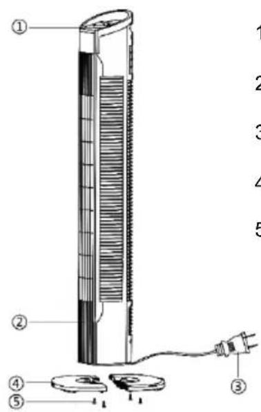 Be Cool BC78TUST2201 - OPIS NAPRAVE - 1