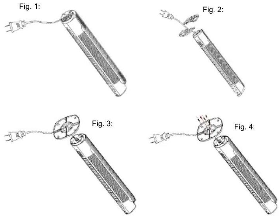 Be Cool BC78TUST2201 - MONTAGGIO DELLO STATIVO - 1