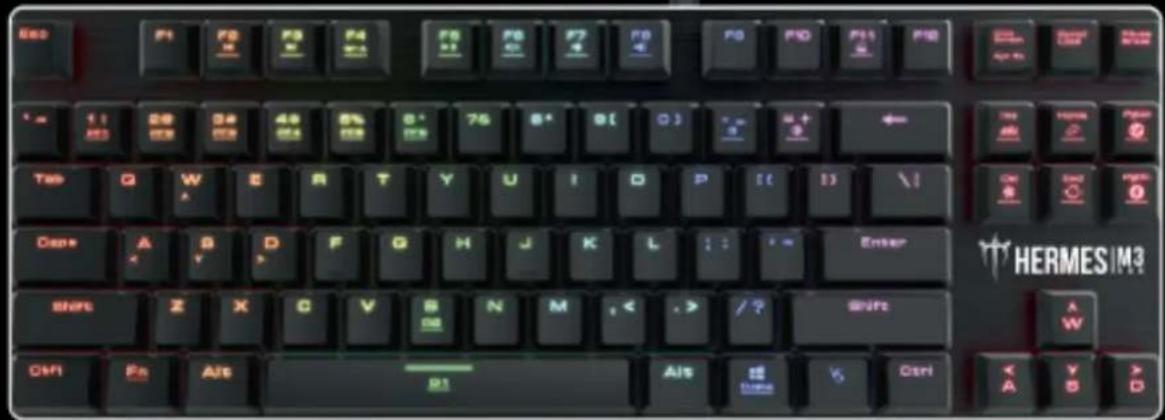 Gamdias Hermes M3 - Mechanical Gaming Keyboard - 1