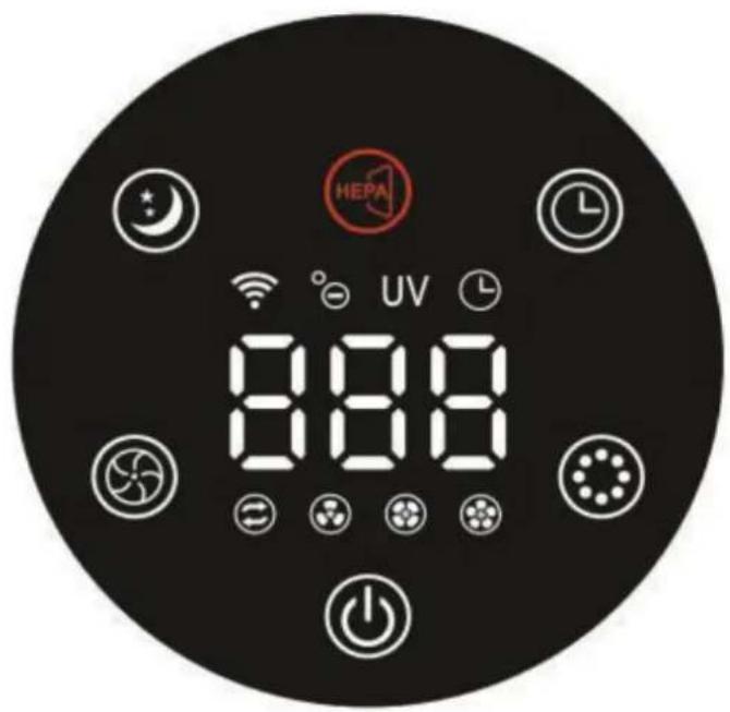 Clean Air Optima CA503B Compact Smart - Панелыypавlenя /ИнструкциюЗкплуataци - 1