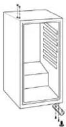 LeCavist LKS56VN2Z - Changing the orientation of the door: - 2