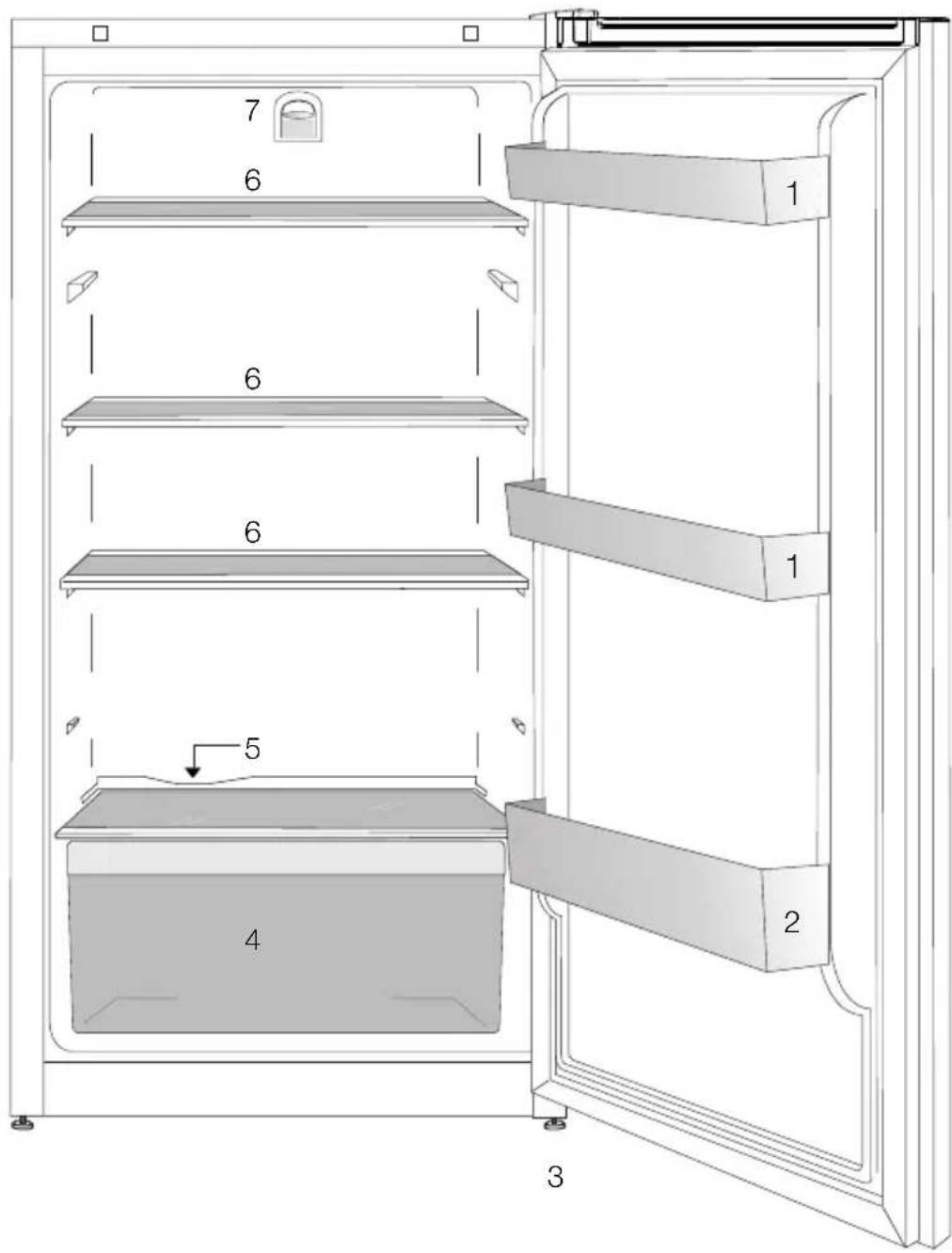 BEKO RSSA215K40WN - Votre réfrigérateur - 1