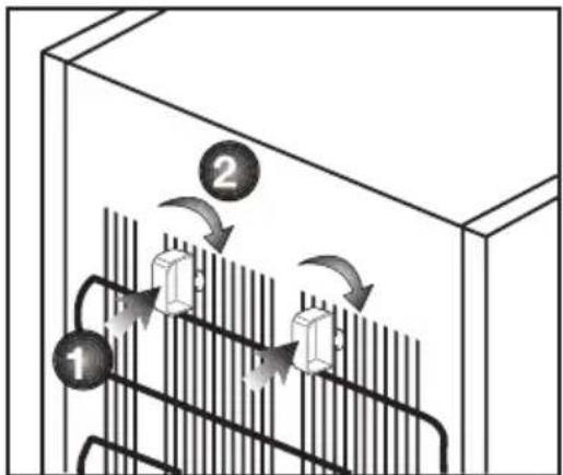 BEKO RSSA215K40WN - Before you start the refrigerator - 1