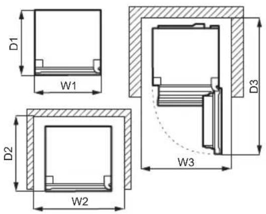 ELECTROLUX LTB1AE28U0 - Dimensions - 2