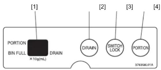 Hoshizaki DCM120KEPHC - Control Panel - 1