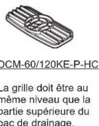 Hoshizaki DCM120KEPHC - [c] Nettoyage/désinfection de la grille et du bac de vidange (quotidiennement) - 3