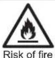 Hoshizaki KM60CHC - WARNING - 1