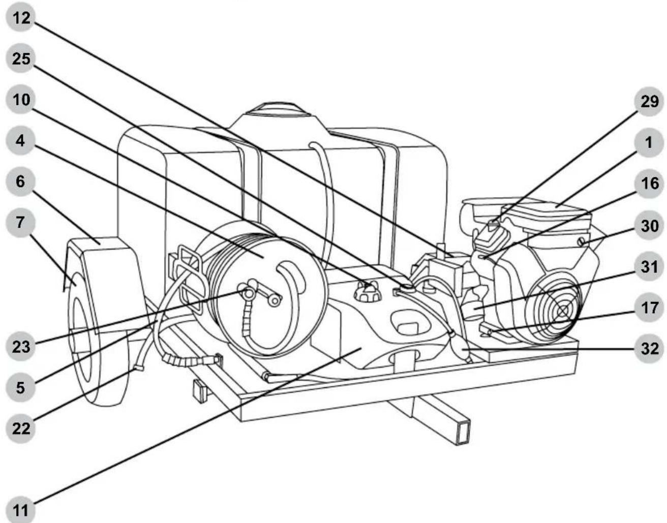 Simpson 95001 - Remolque con motor de dos cilindros - 2