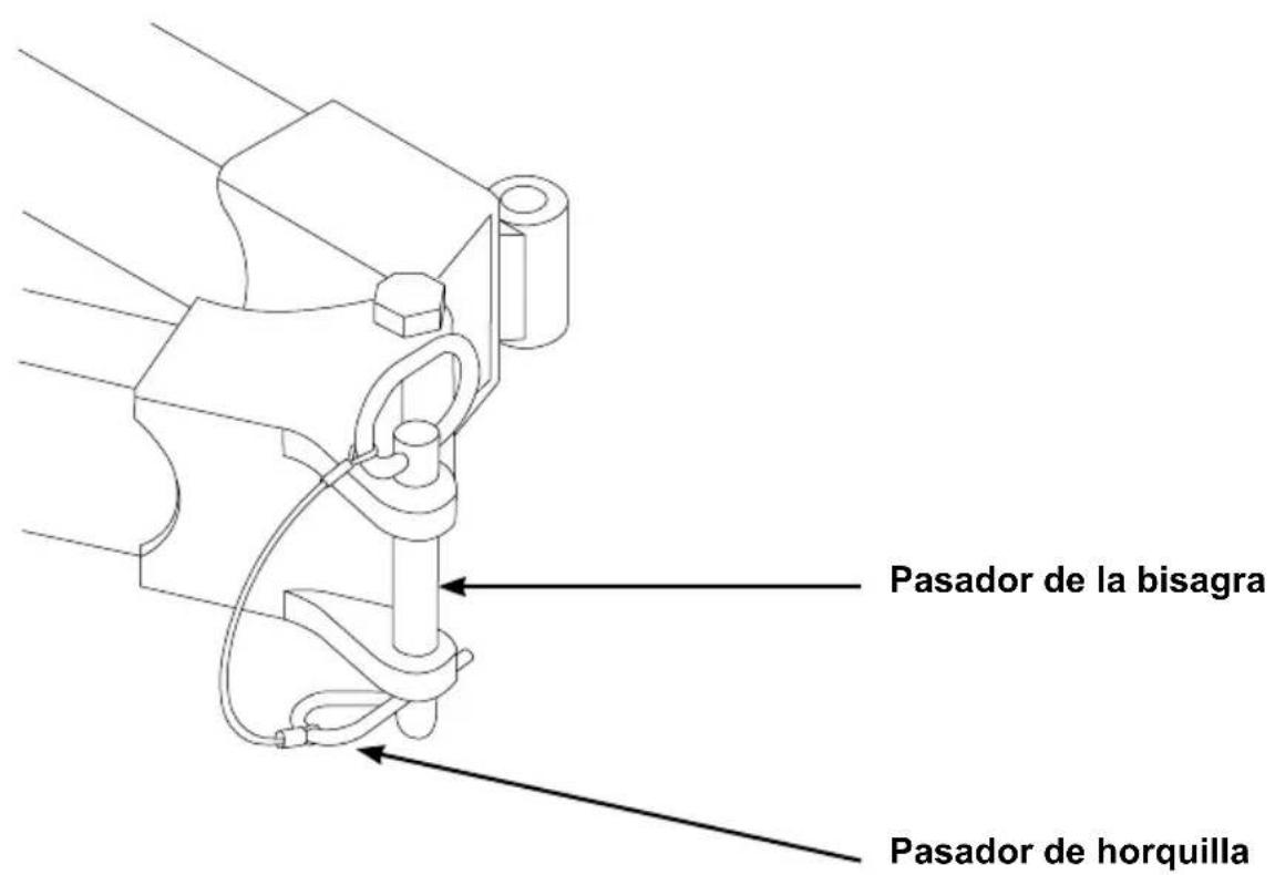 Simpson 95001 - Lengüeta del remolque con bisagra separable (si está equipado) - 1