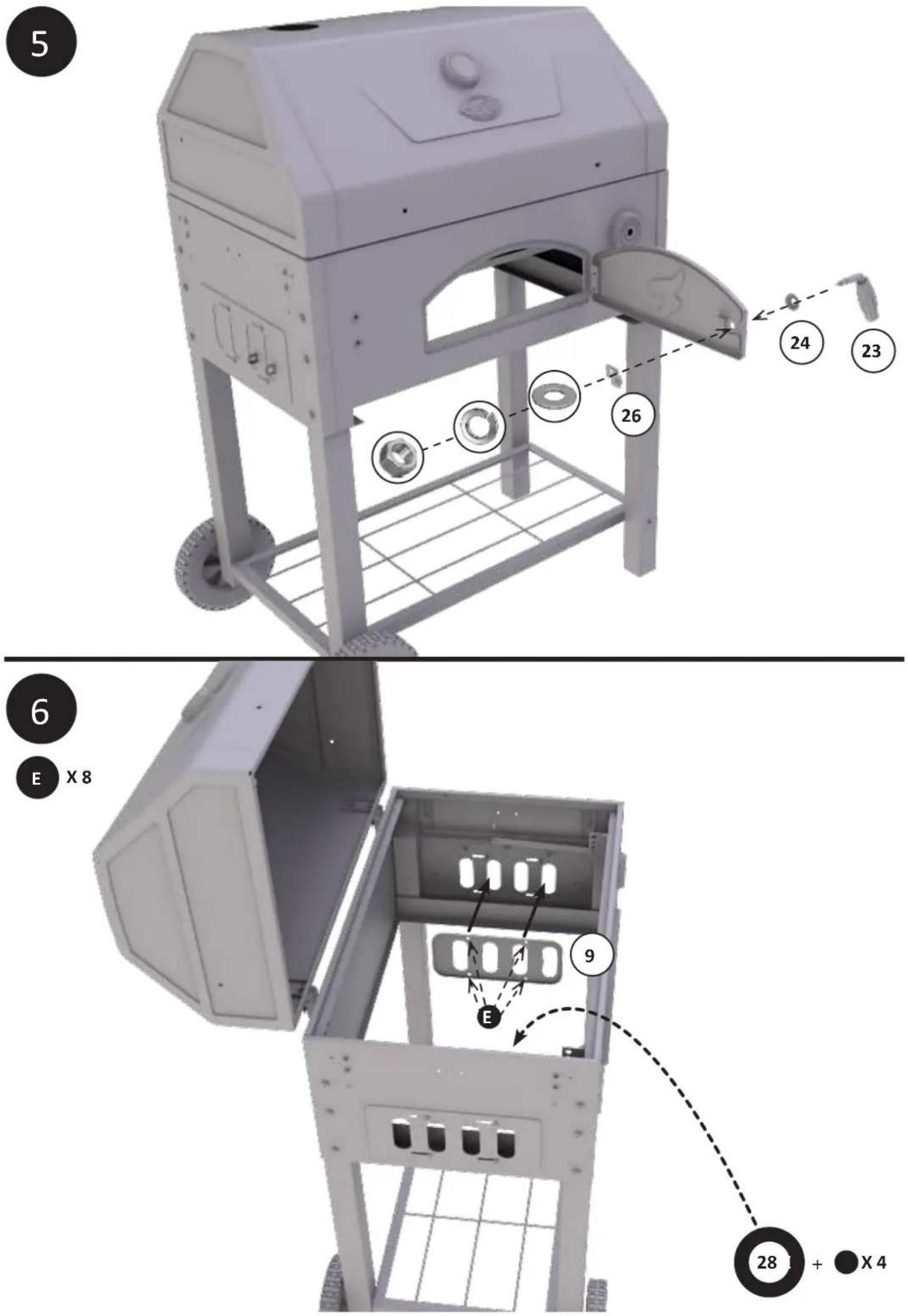 Char-Griller E2197 - DO NOT RETURN TO RETAILER! - 4