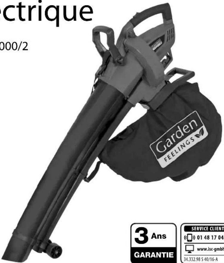 Garden Feelings GFLS 30002 - Aspirateur de feuilles électrique - 1