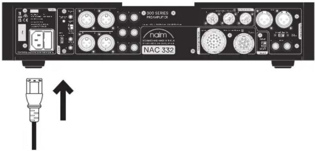 NAIM NAC 332 - Powering up - 2