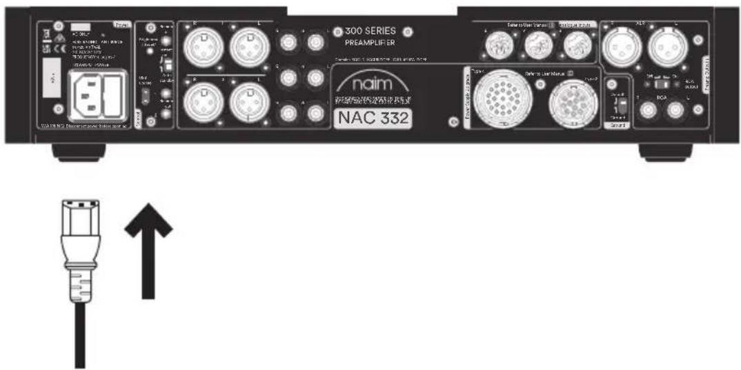 NAIM NAC 332 - 通電 - 2