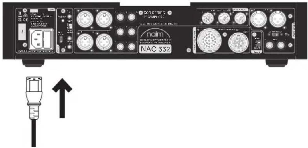 NAIM NAC 332 - Einschalten - 2