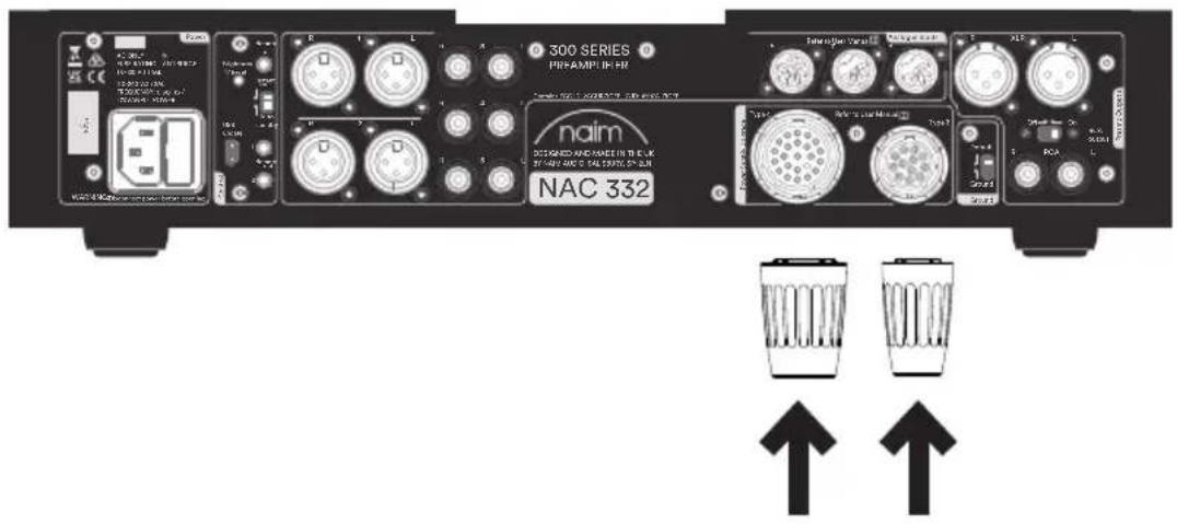 NAIM NAC 332 - Подача напряжения - 1