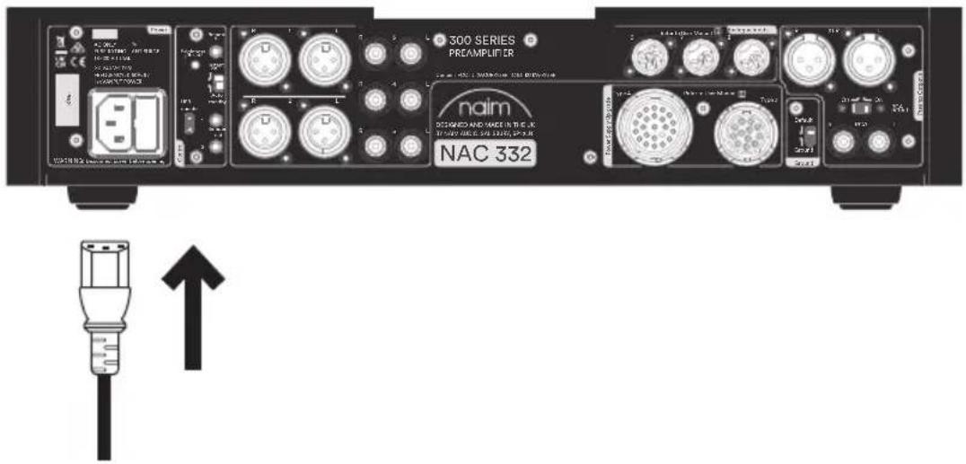 NAIM NAC 332 - 전원 켜기 - 2
