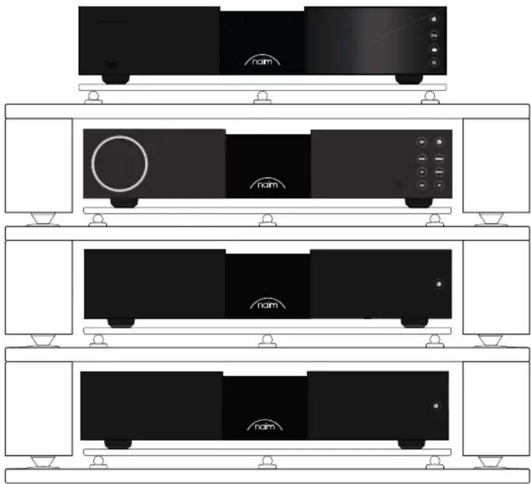 NAIM NAC 332 - Informations de base sur l'installation du NAC 332 - 1