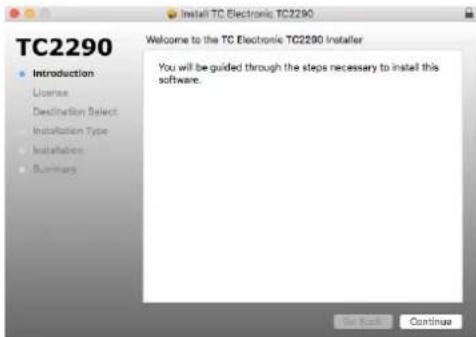 TC ELECTRONIC TC2290 NATIVE - Installation on a Mac - 2