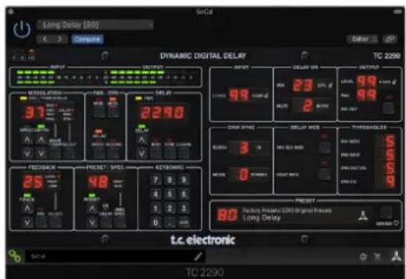 TC ELECTRONIC TC2290 NATIVE - Operación del TC2290 - 1