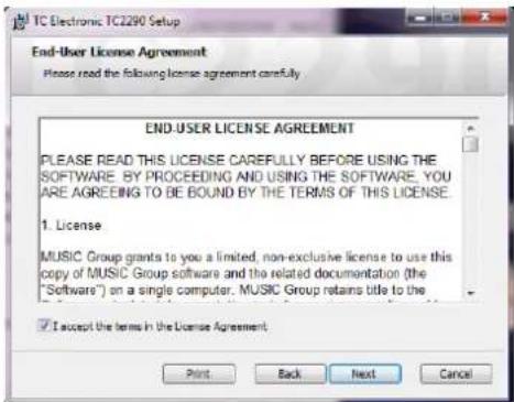 TC ELECTRONIC TC2290 NATIVE - Installation auf einem PC - 2