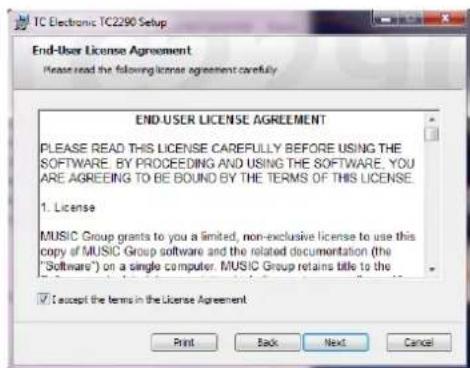 TC ELECTRONIC TC2290 NATIVE - Instalação em um PC - 2