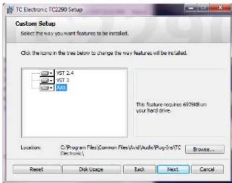 TC ELECTRONIC TC2290 NATIVE - Installation sur un PC - 3