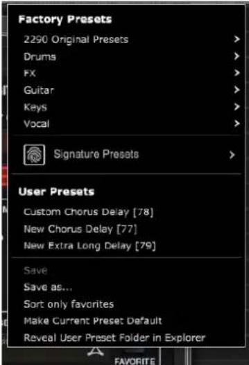 TC ELECTRONIC TC2290 NATIVE - Presets - 3