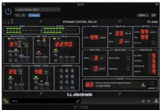 TC ELECTRONIC TC2290 NATIVE - Operating the TC2290 - 1