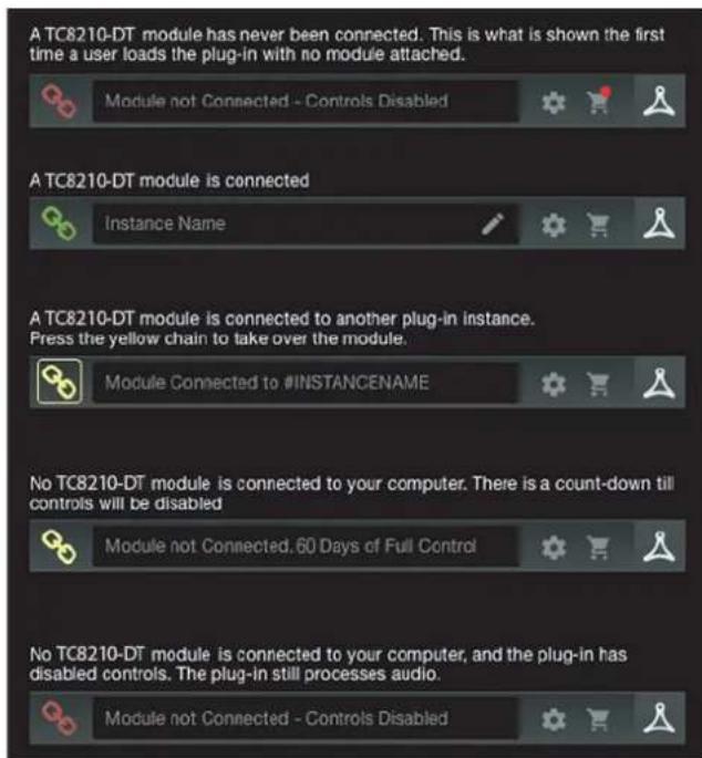 TC ELECTRONIC TC2290 NATIVE - Estado de la connexion a launidad de hardware - 5