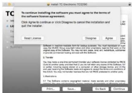 TC ELECTRONIC TC2290 NATIVE - Installation sur un Mac - 3
