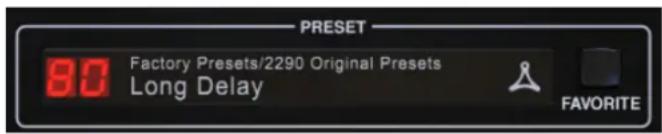 TC ELECTRONIC TC2290 NATIVE - PRÉRÉGLAGE - 1