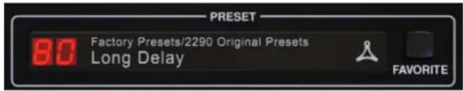 TC ELECTRONIC TC2290 NATIVE - PRESET - 1