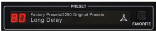 TC ELECTRONIC TC2290 NATIVE - PRESET - 1