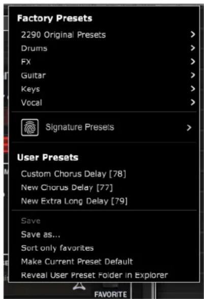 TC ELECTRONIC TC2290 NATIVE - Presets - 3