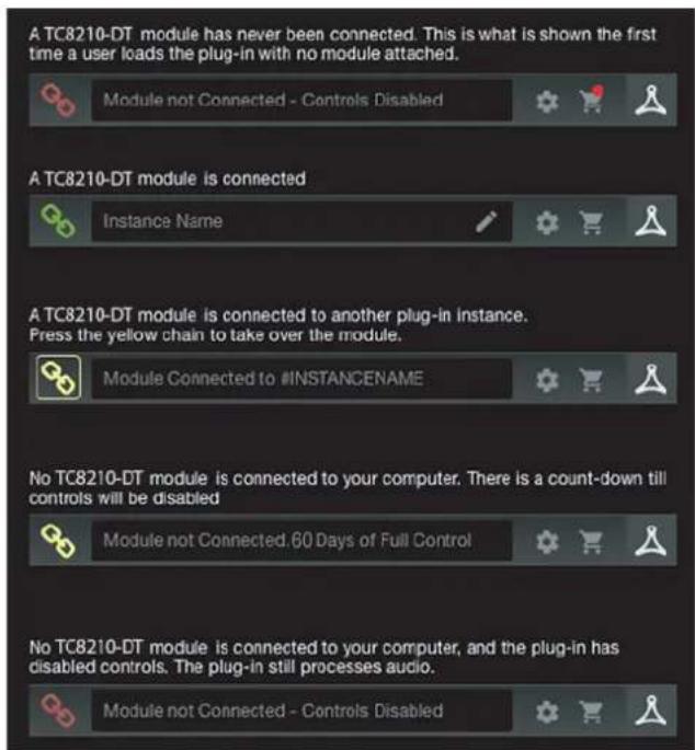 TC ELECTRONIC TC2290 NATIVE - Status da connexão com a equipe de hardware - 6