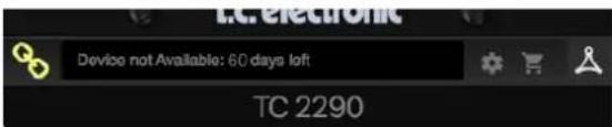 TC ELECTRONIC TC2290 NATIVE - Connection Status to the Hardware Unit - 3